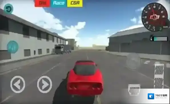 跑车城市特技游戏