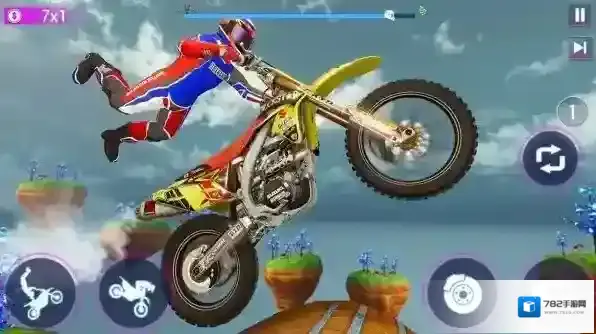 真正摩托车特技摩托车特技