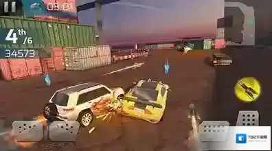 汽车粉碎碰撞模拟器赛车