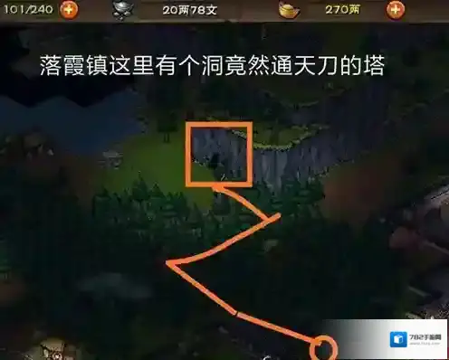 烟雨江湖万仞窟在哪里 天刀秘洞位置讲解