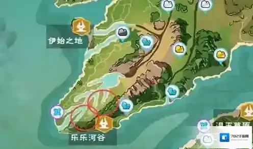 创造与魔法乐乐河谷怎么去