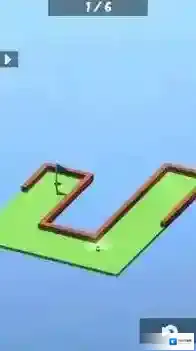 精湛的高尔夫玩家