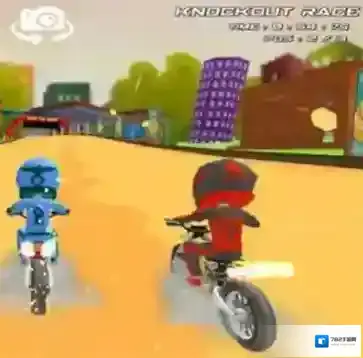 儿童迷你摩托车竞速