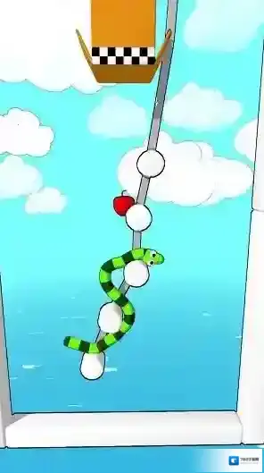 弯曲的蛇游戏