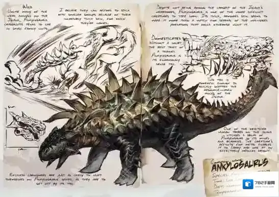 方舟生存进化手机版甲龙怎么驯服 甲龙代码属性介绍