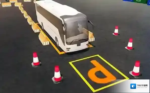 重型客车停车场模拟器客车