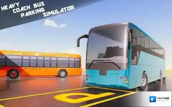重型客车停车场模拟器巴士