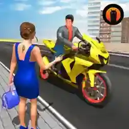 自行车出租车驾驶模拟器3d手游2026-自行车出租车驾驶模拟器3d官方最新版Androidv1.0