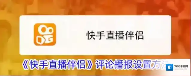 快手直播伴侣播报